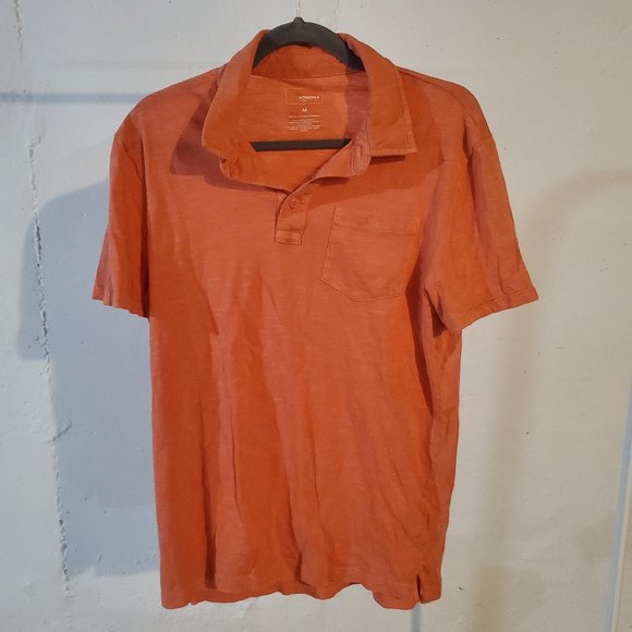 Sonoma Medium Salmon Men's Polo - Picture 1 of 2